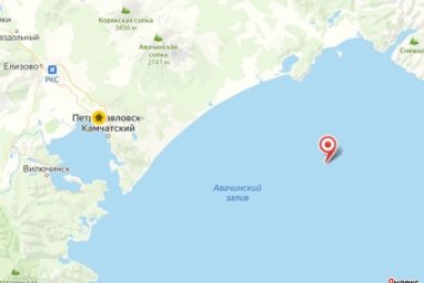 Карта сейсмособытия ФИЦ ЕГС РАН
