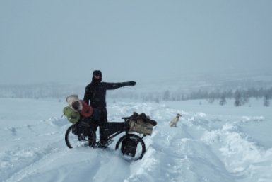 Тёплая погода – зло для зимника: для наста нужен мороз, а в тепле снежное покрытие превращается в кашу Елена Поддубная, ИА KamchatkaMedia