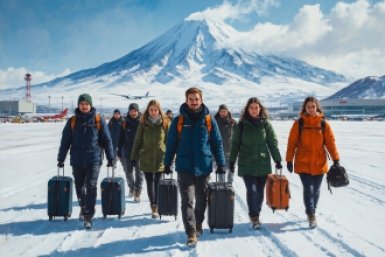 На Камчатку приехали специалисты Пресс-служба Кадрового центра Камчатского края/ ИИ