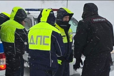 В Петропавловске-Камчатском сложная дорожная обстановка после рекордных снегопадов. Январь 2026 год Госавтоинспекция по Камчатскому краю