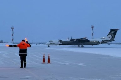 Авиаперелёты выполняются на современных DHC-8-400 Международный аэропорт Петропавловска-Камчатского (Елизово)