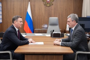 Дмитрий Патрушев и губернатор Амурской области Орлов обсудили развитие сельского хозяйства пресс-служба Правительства РФ