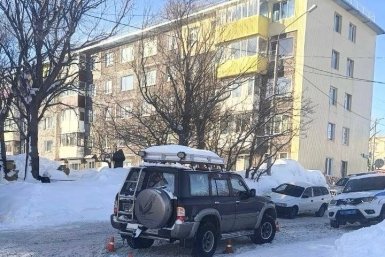 Фото с места событий УГИБДД УМВД России по Камчатскому краю