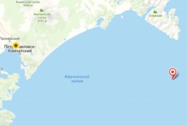 Карта сейсмособытия ФИЦ ЕГС РАН
