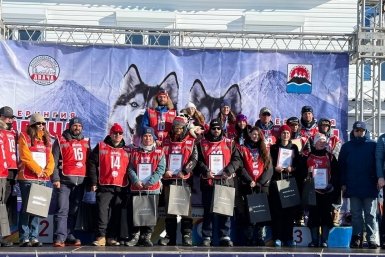 Награждение победителей Оргкомитет гонки &quotБерингия. Авача- 2026&quot