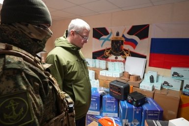 Владимир Солодов и бойцы Правительство Камчатского края