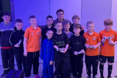 Никита Нагорный и юные фиджитал-спортсмены Правительство Камчатского края