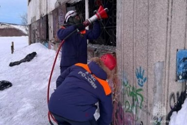 Фото с места событий ГУ МЧС России по Камчатскому краю