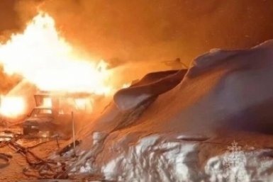 Фото с места событий ГУ МЧС России по Камчатскому краю