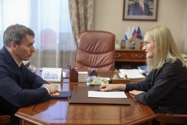 Ирина Яровая и Михаил Волков Правительство Камчатского края