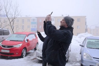 Фото с места событий Правительство Камчатского края
