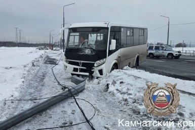 Кадры с места ДТП Госавтоинспекция по Камчатскому краю