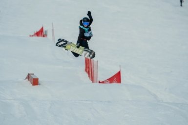 Сильнейших сноубордистов определили в Петропавловске-Камчатском