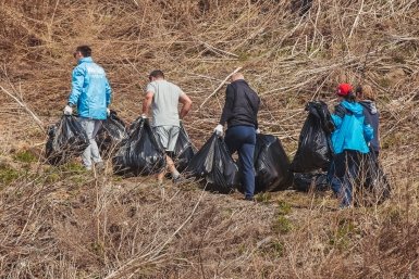 субботник, уборка, мусор Мария Смитюк, ИА PrimaMedia.ru