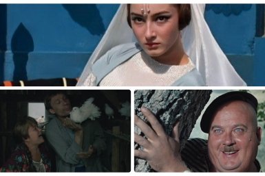 Только истинный знаток СССР узнает все 4/4 фильмов по одному кадру с героем - ТЕСТ Коллаж на основе &quotЛюбовь и голуби&quot (12+), &quotВолшебная лампа Аладдина&quot (6+), &quotКавказская пленница&quot (6+)