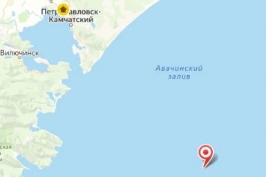 Карта сейсмособытия ФИЦ ЕГС РАН