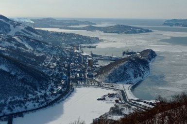 Центр Петропавловска-Камчатского. Култучное озеро, Авачинская бухта Дмитрий Мельник
