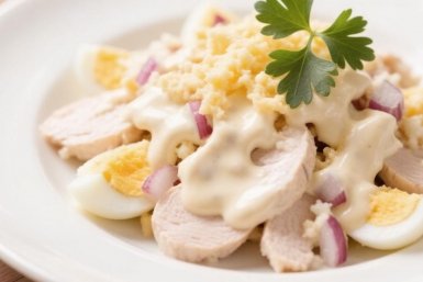 Не салат, а настоящая нежность: Вкуснятина с куриными сердечками - на ужин или перекус