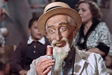 Тематическое фото кадр из фильма &quotСтарик Хоттабыч&quot (0+), 1957 год