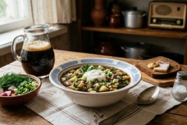 Окрошка по-сталински: 1 секретный компонент из СССР, который меняет вкус блюда навсегда