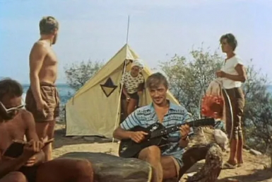 Великие советские тропы кадр из фильма &quotТри плюс два&quot (12+), 1963 год