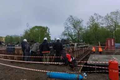 Фото с места событий Правительство Камчатского края