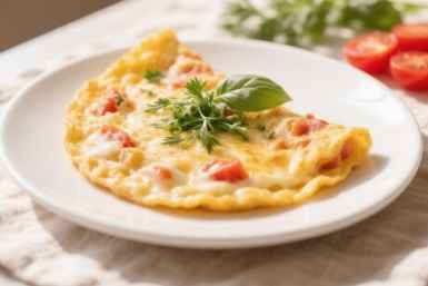 2 яйца, сыр и помидор: Мой самый вкусный завтрак за 6 минут - сочно, сытно и проще некуда