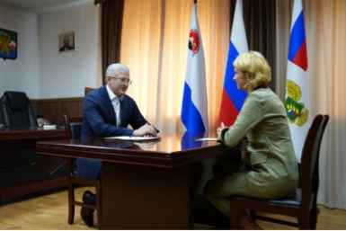 Владимир Солодов и Оксана Лут Правительство Камчатского края