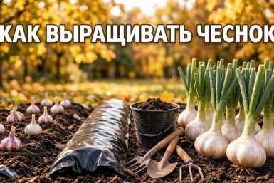 Готовлю грядку под озимый чеснок за месяц — головки весной вырастают с кулак