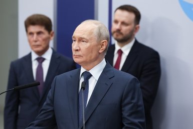 Президент России Владимир Путин в ходе презентации результатов развития Дальнего Востока http://www.kremlin.ru/