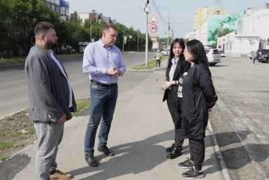 Фото с места событий Администрация ПКГО
