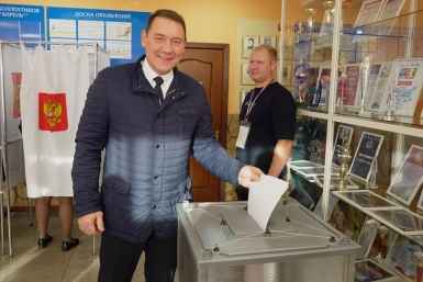 Глава Петропавловска-Камчатского Андрей Воровский проголосовал в первый день выборов
