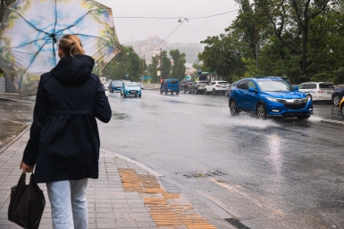 Погоду в выходные на Камчатке испортит охотоморский циклон