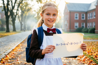 Простой тест по математике: решите пример 84 ÷ 7 × 4 + 6² − 18 ÷ 3 × 2?