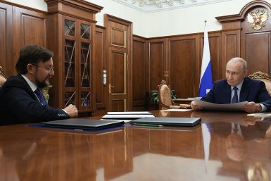 Встреча Алексея Репика и Владимира Путина администрация президента России