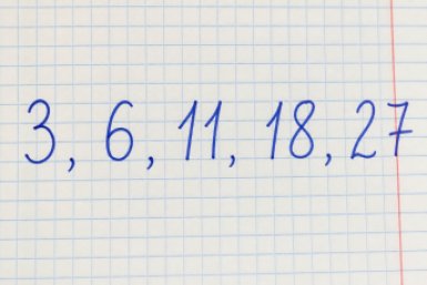 Тест на IQ: сможете ли вы понять логику ряда 3, 6, 11, 18, 27 и назвать следующее число?
