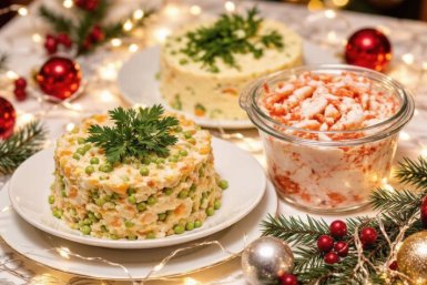 "Крабовый" и "Оливье" - в пролёте: Салат "Красное море" приготовлю на Новый Год-2027