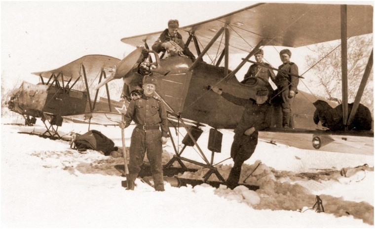 Камчатка. Аэропорт в Халактырке, 1951 год