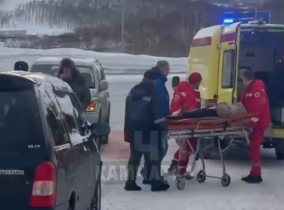 Кадры с места ДТП ТГ-канал ЧП-Камчатка (18+)