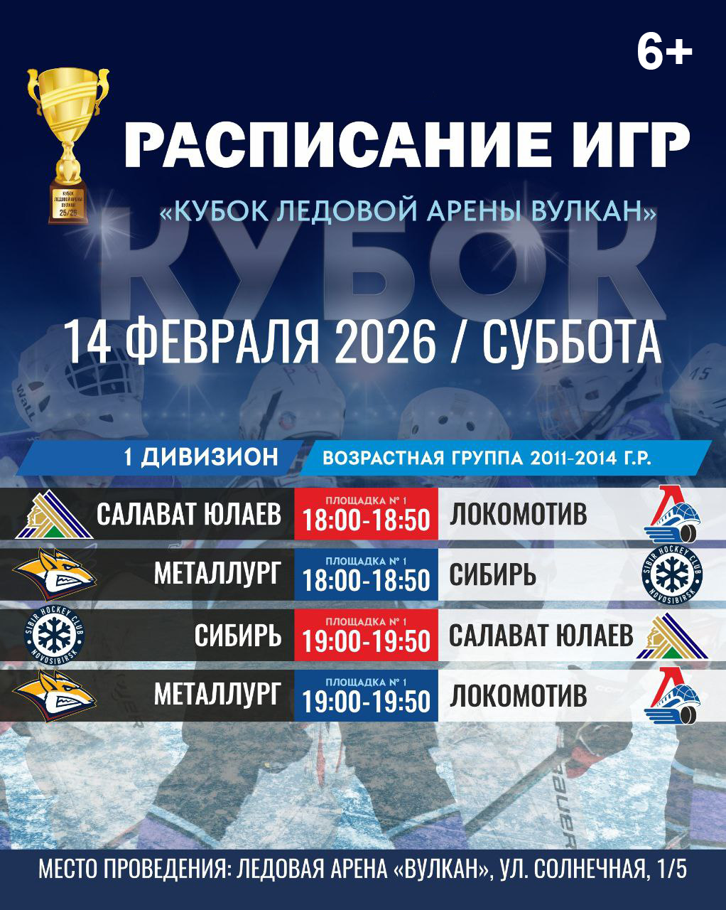 Ледовая арена Вулкан