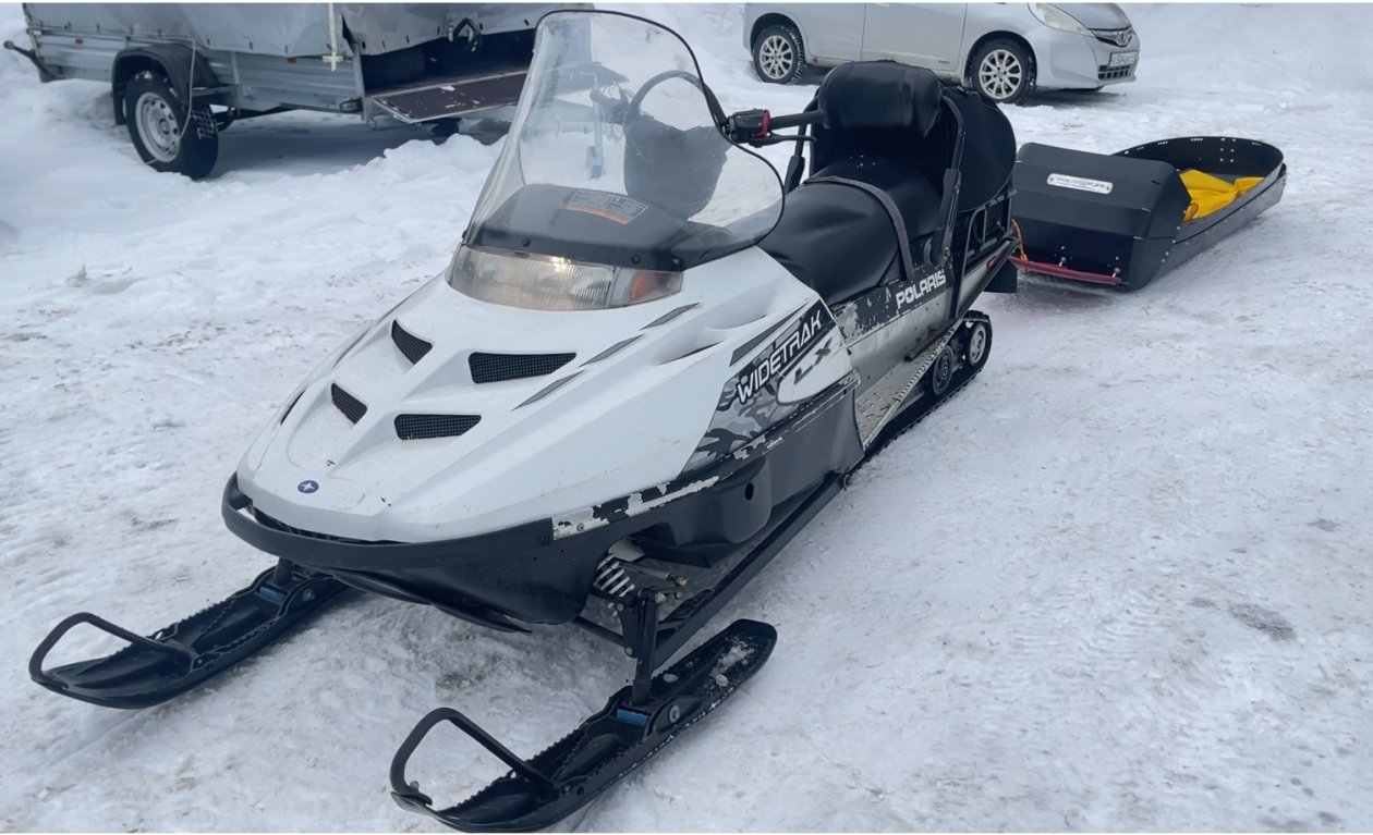 Снегоход с новыми санями пресс-служба Кроноцкого заповедника