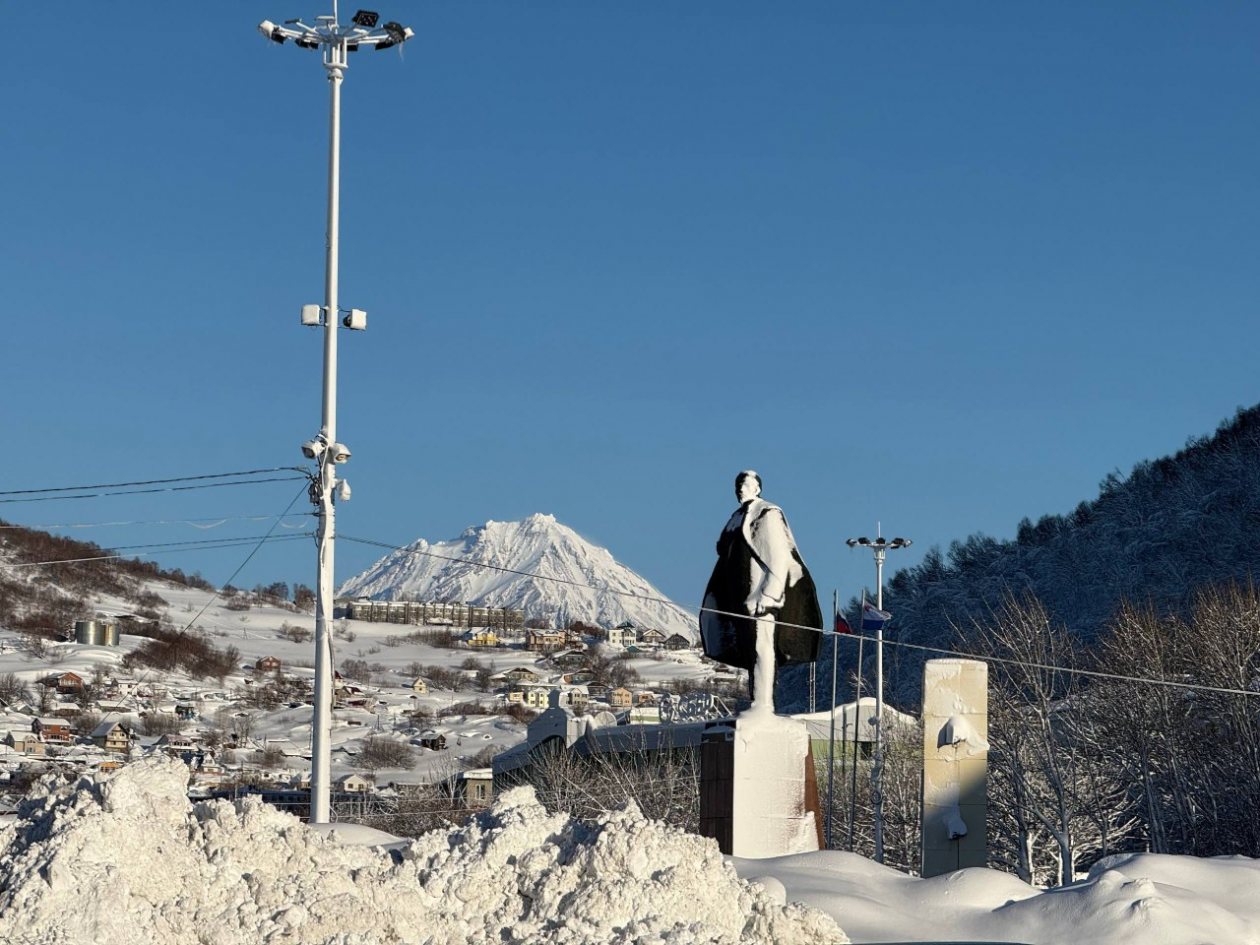 Памятник Ленину в центре Петропавловска-Камчатского Ольга Семёнова, ИА KamchatkaMedia