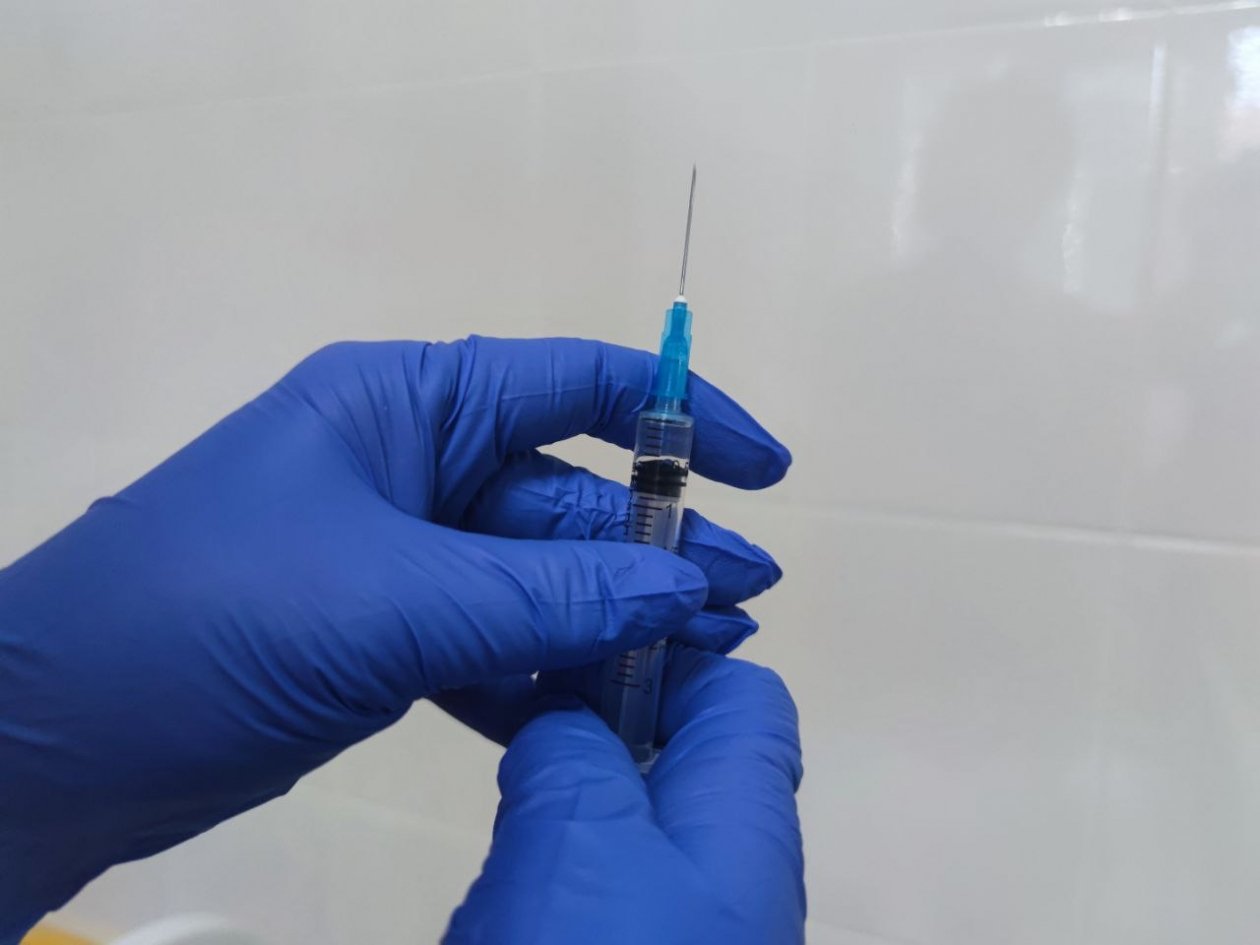 Прививка, прививки, вакцинация, вакцина, грипп, укол, врачи, доктора, больница Елена Гиневская, ИА Stavropol.Media