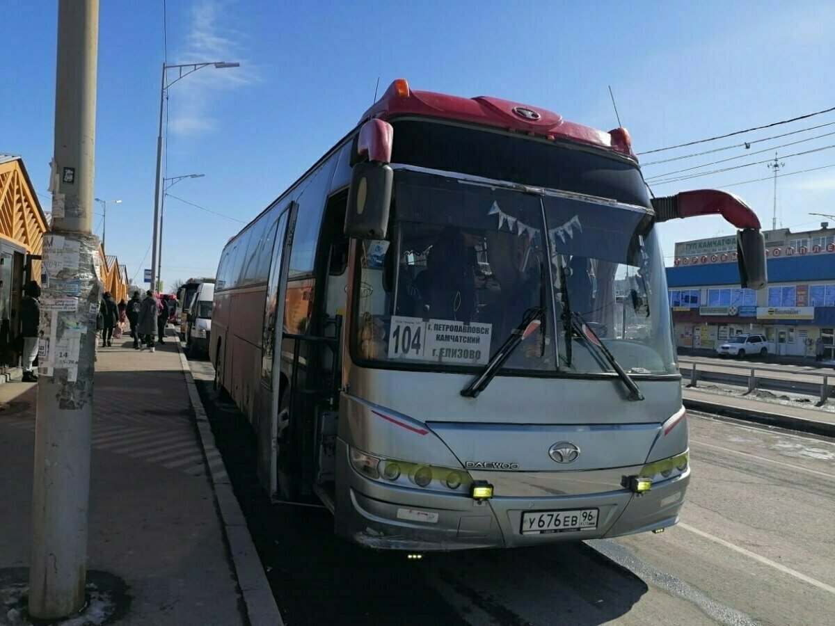 Автобус 104к Правительство Камчатского края