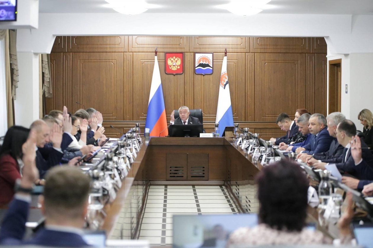 Депутатская сессия Законодательное собрание Камчатского края