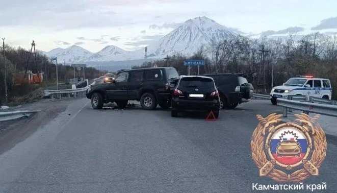 Фото с места событий УГИБДД УМВД России по Камчатскому краю