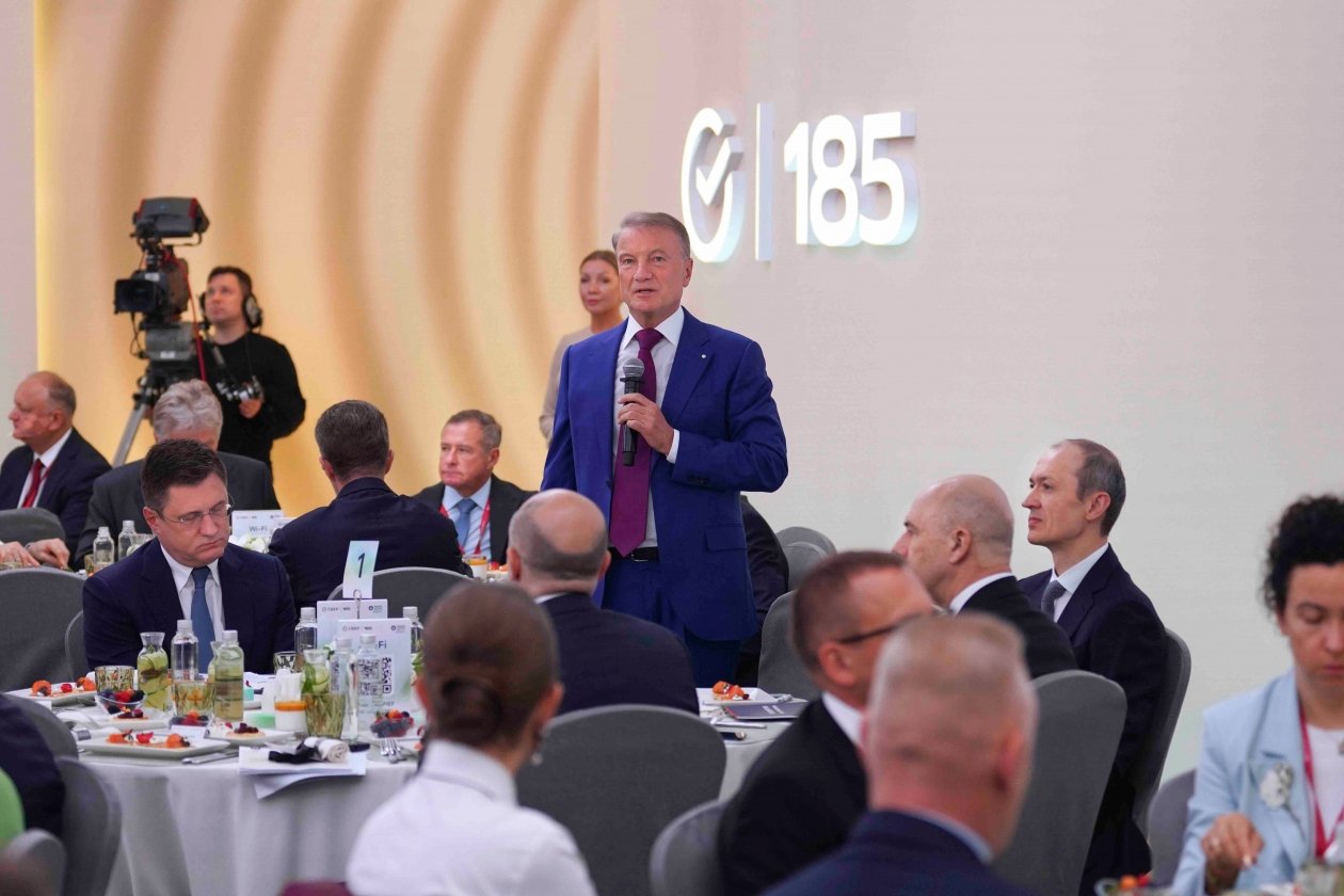 Герман Греф, президент, председатель правления Сбербанка Пресс-служба Сбера
