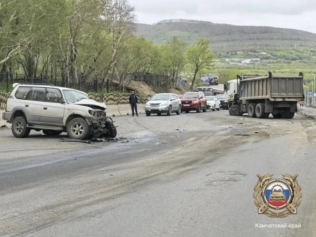 Фото с места событий УГИБДД УМВД России по Камчатскому краю