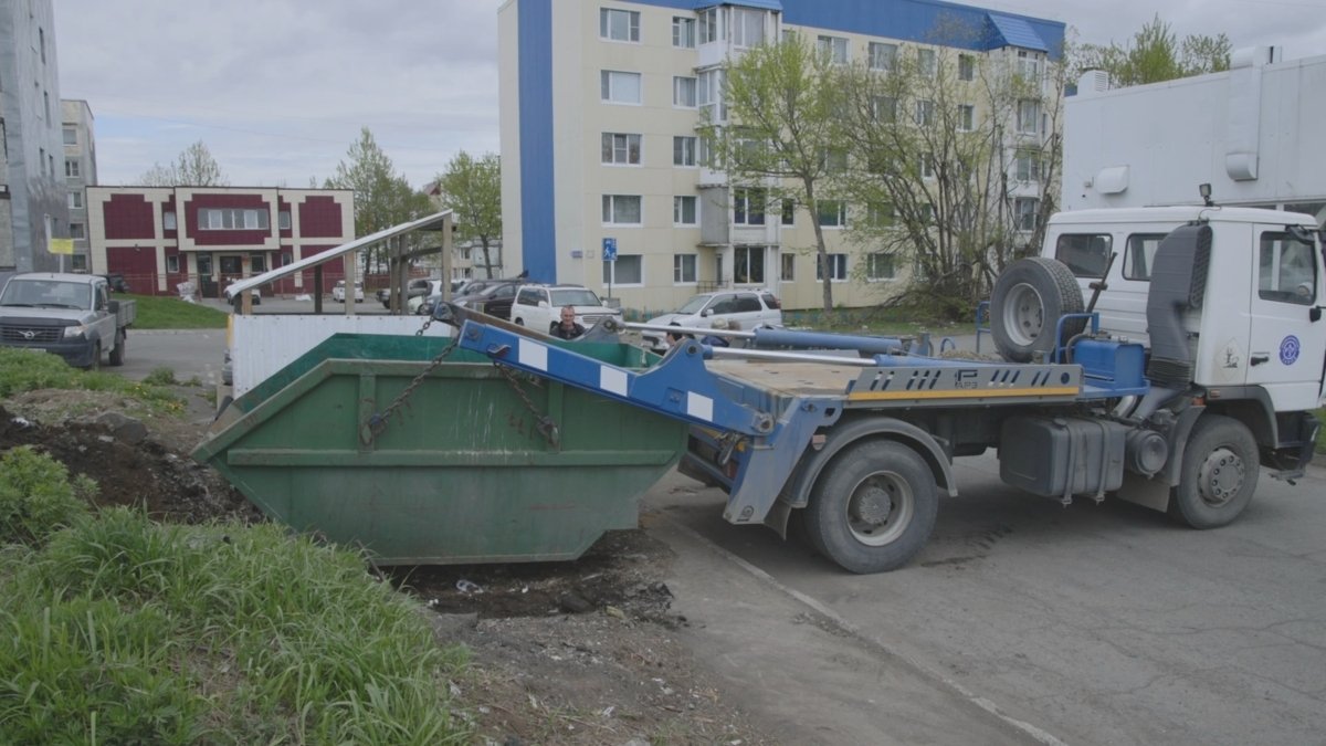 В Петропавловске-Камчатском устанавливают бункеры для крупногабаритного мусора kamgov.ru