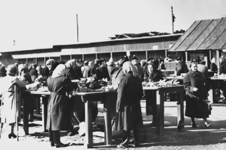 Городской рынок на Озерновской косе, 1959
